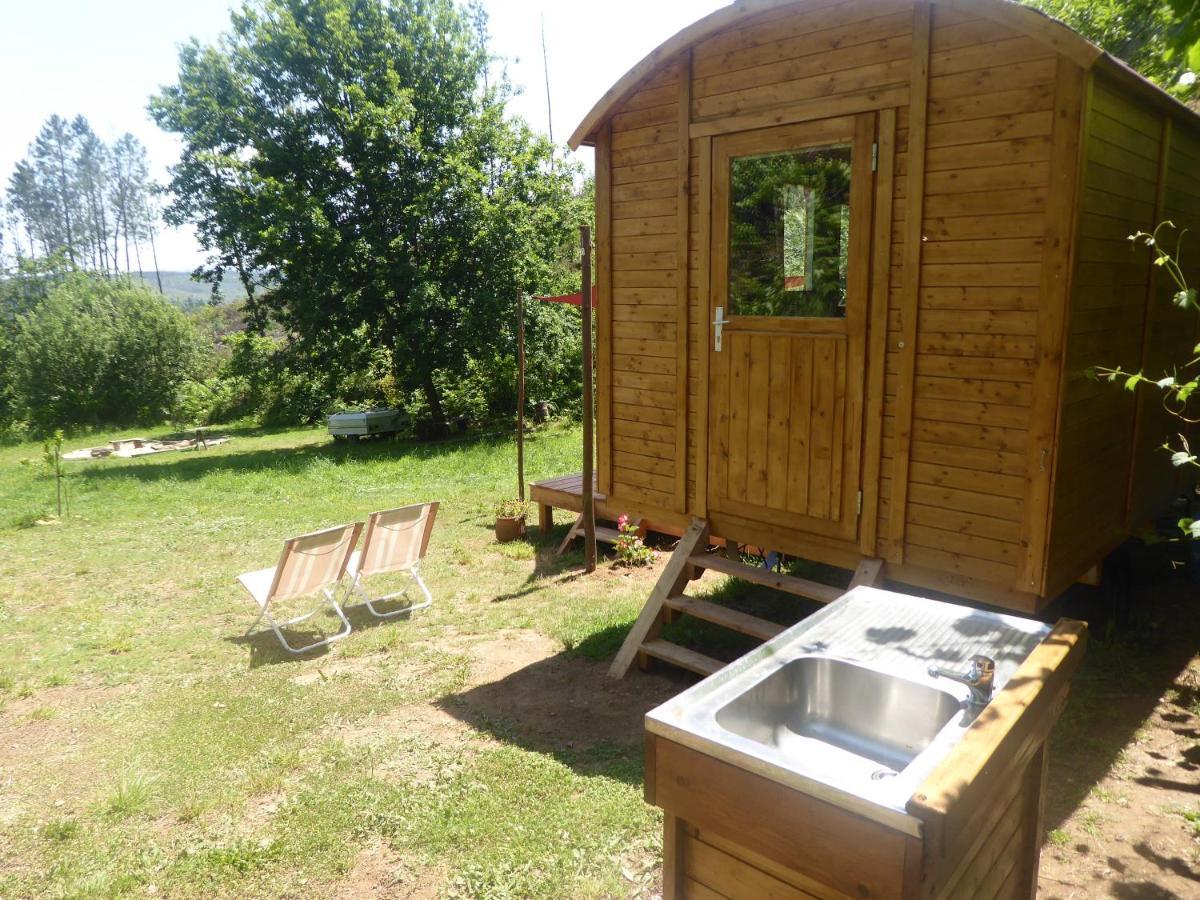 Rosa The Cosy Cabin - Gypsy Wagon - Shepherds Hut, River Views Off-Grid Eco Living Педроган-Гранди Экстерьер фото